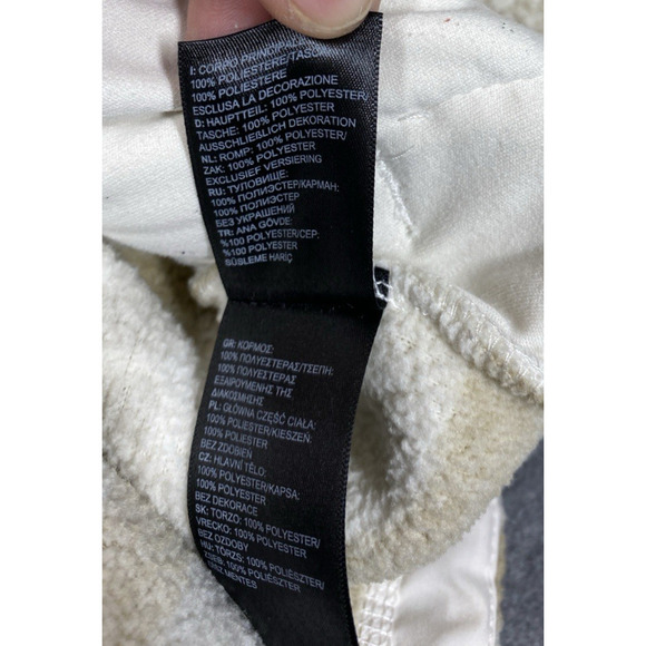 The North Face Sweater Womens Extra Small Ivory Tan Cragmont Fleece Lodge Ski - Picture 10 of 14